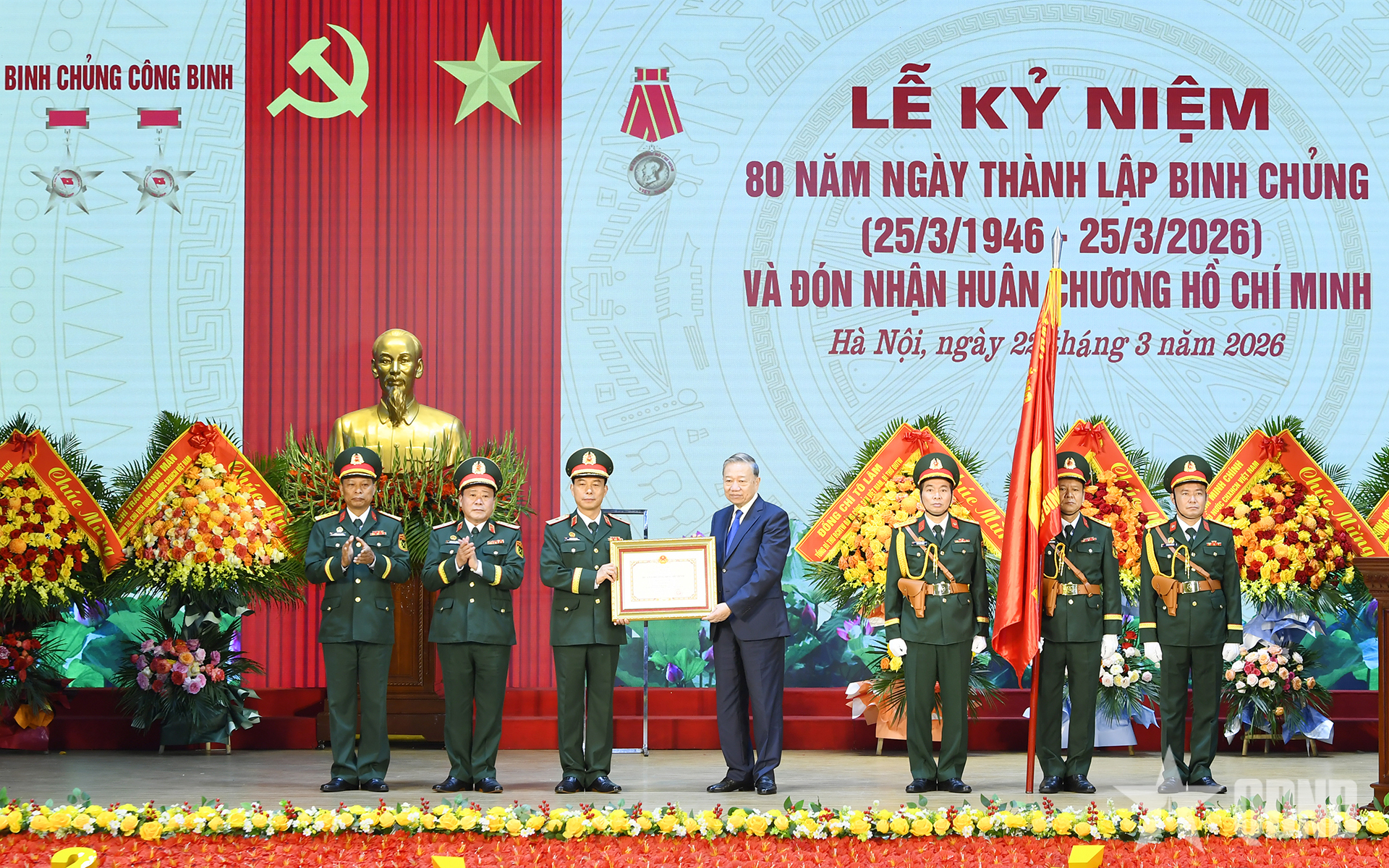 Tổng Bí thư Tô Lâm: Binh chủng Công binh phát huy truyền thống “mở đường thắng lợi”, đi đầu trong xây dựng công trình quốc phòng, rà phá bom mìn