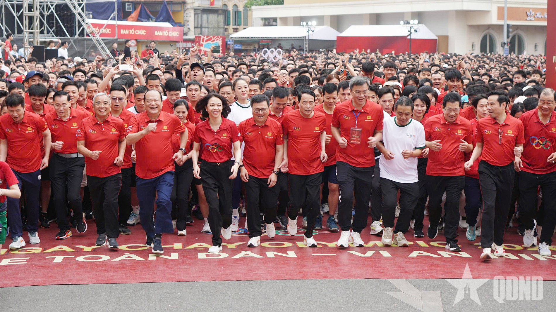 Hơn 1,3 triệu người hưởng ứng Ngày chạy Olympic vì sức khỏe toàn dân năm 2026

