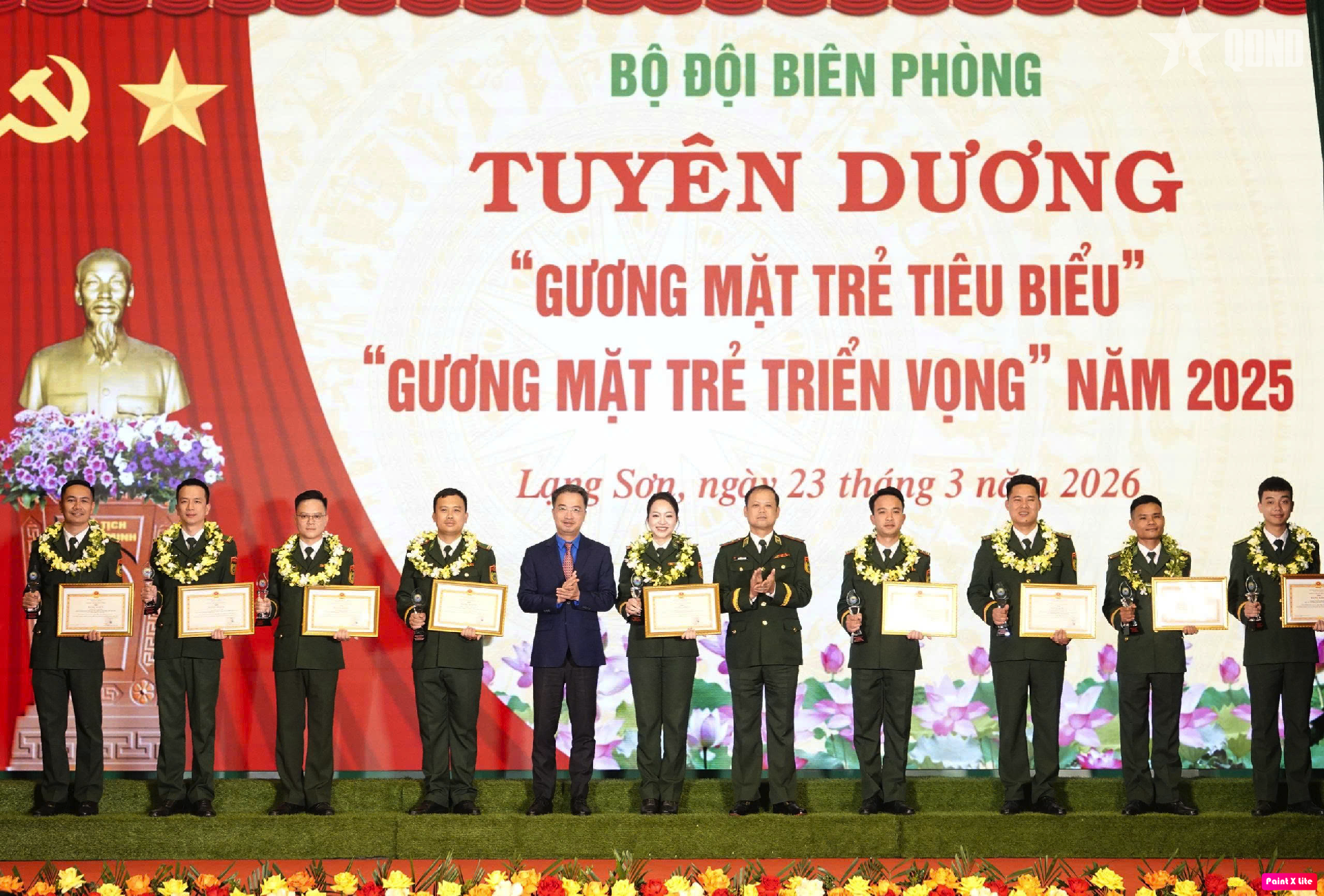 Bộ đội Biên phòng tuyên dương 20 gương mặt trẻ xuất sắc