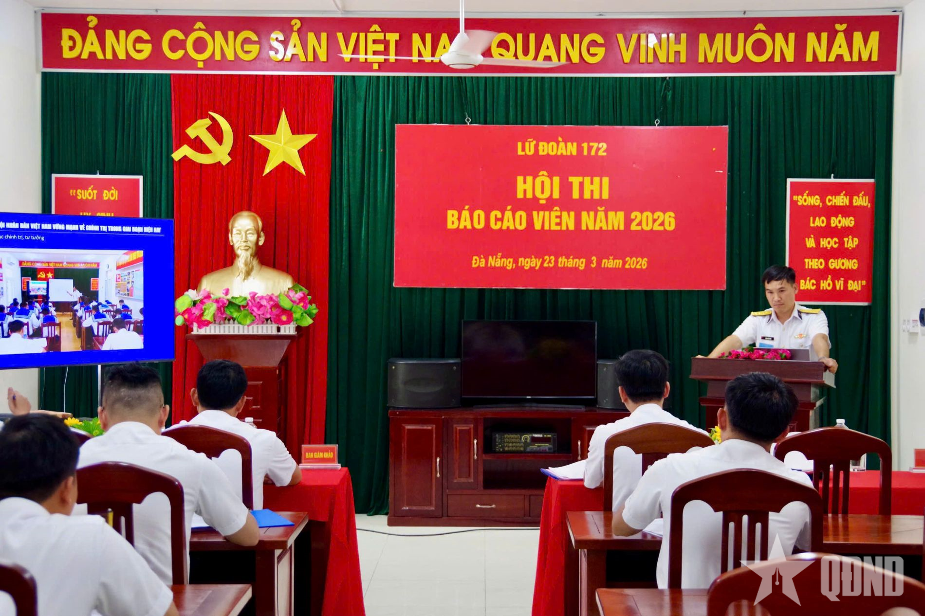 Lữ đoàn 172 nâng cao chất lượng công tác tuyên truyền miệng và đội ngũ báo cáo viên