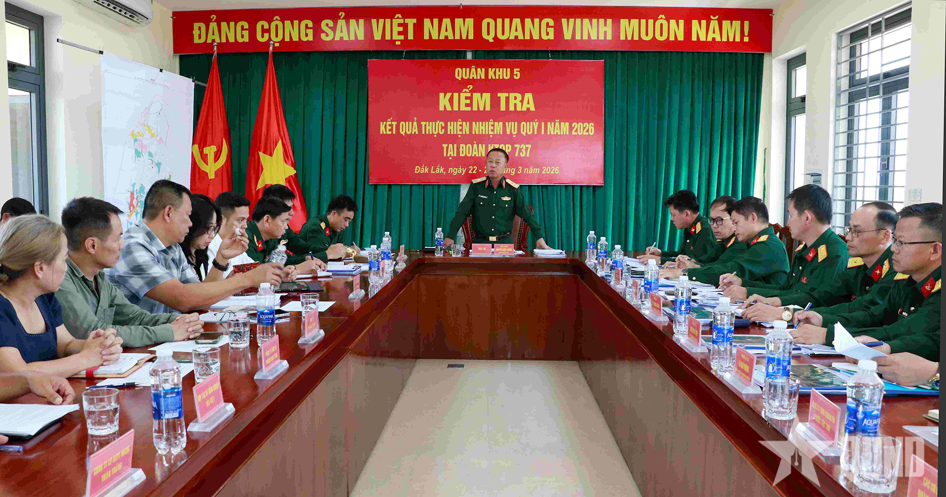 Quân khu 5: Tháo gỡ khó khăn, thúc đẩy các dự án kinh tế - quốc phòng ở vùng biên