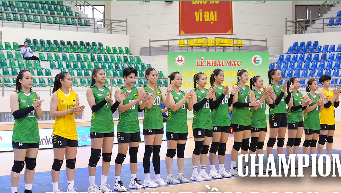 VTV Bình Điền Long An vô địch Giải bóng chuyền Cúp Hoa Lư sau 4 năm

