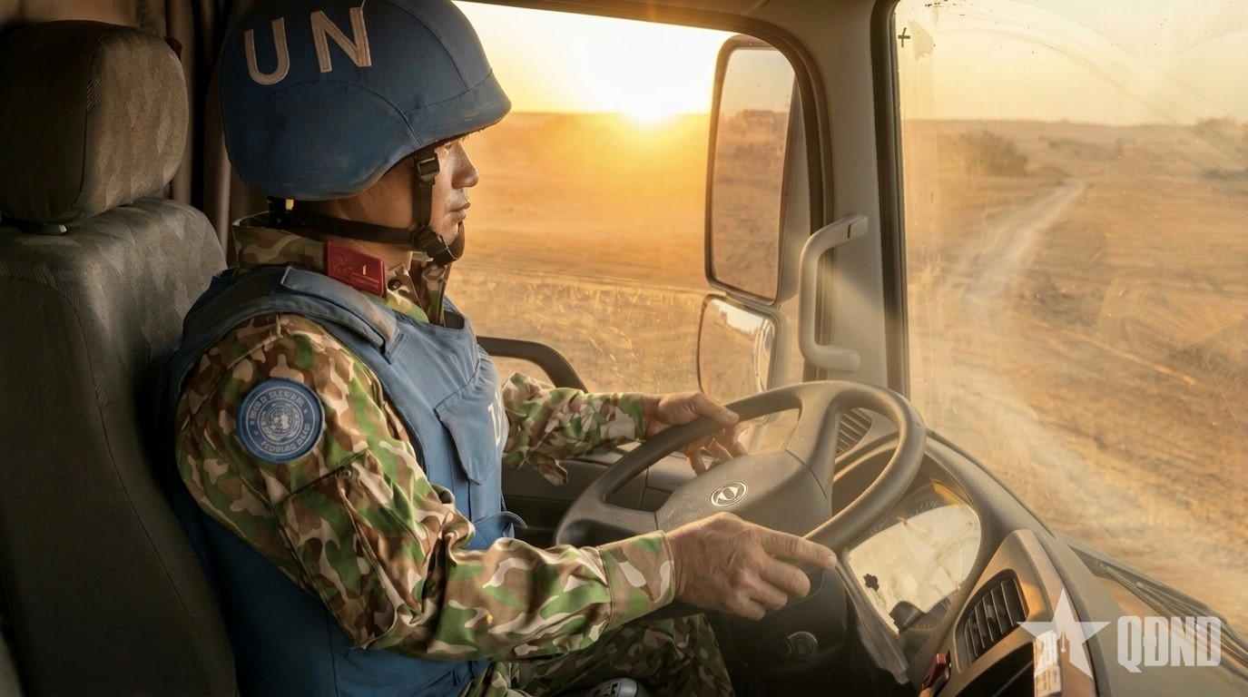 Phía sau tay lái nơi chảo lửa Abyei: Chạy đua với mặt trời, đổi lấy đêm bình yên quê nhà

