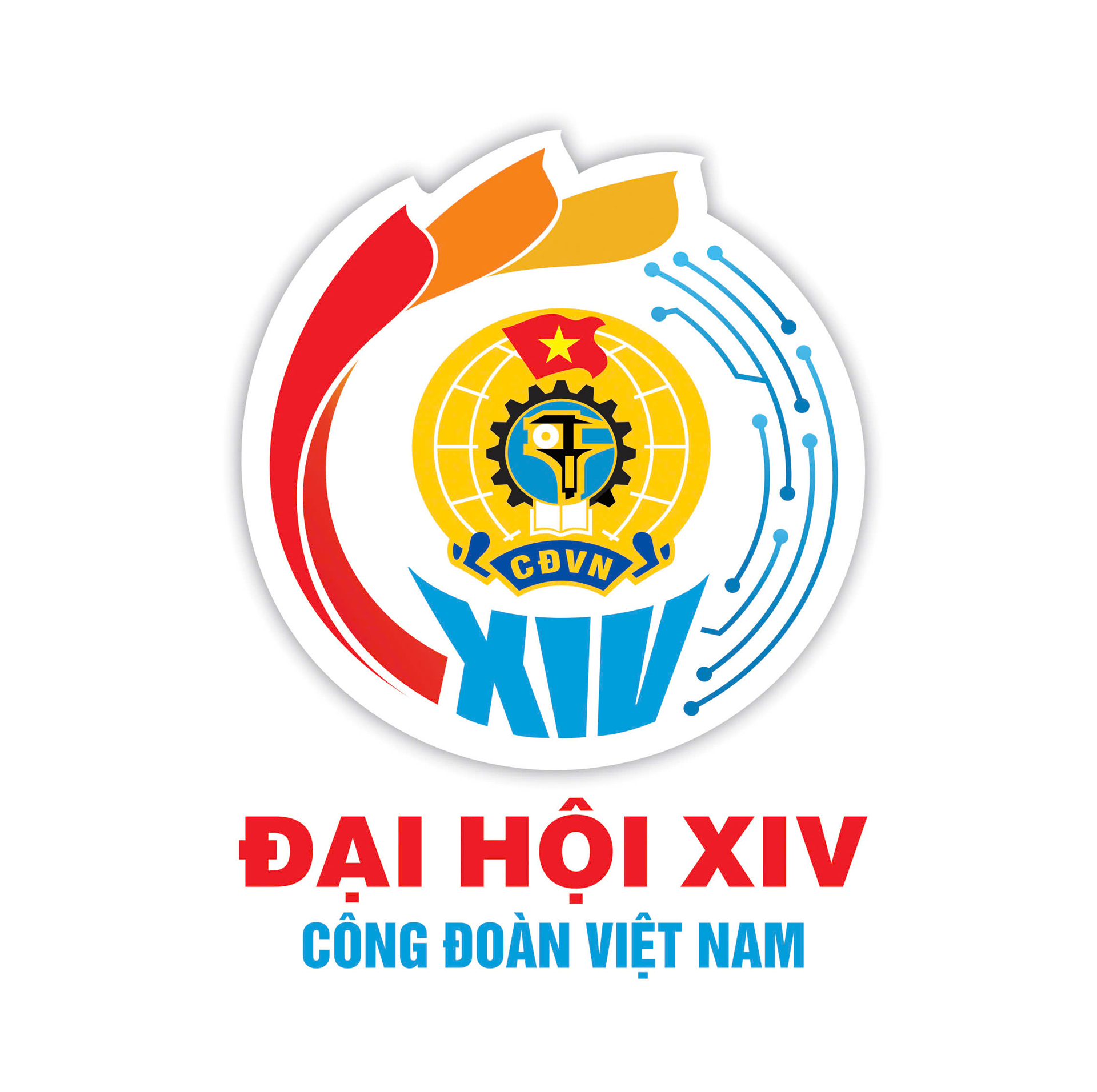 Công bố logo Đại hội XIV Công đoàn Việt Nam