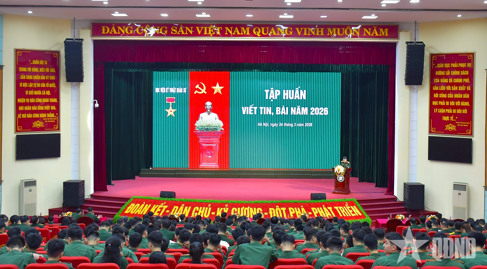 Nâng cao hiệu quả công tác thông tin, tuyên truyền về Học viện Kỹ thuật Quân sự