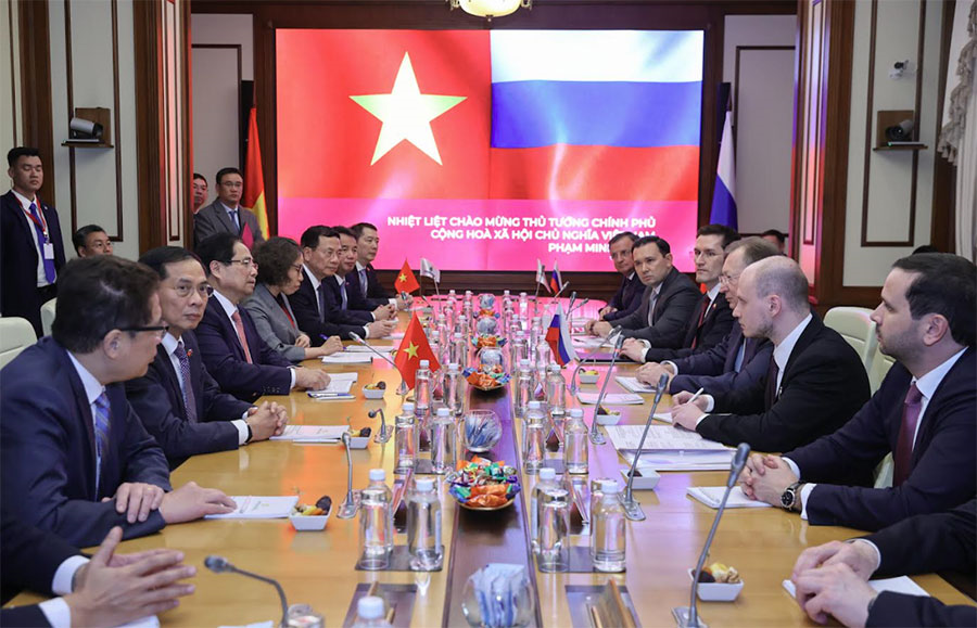 Thủ tướng Phạm Minh Chính: Hợp tác năng lượng là trụ cột hợp tác Việt Nam-Nga