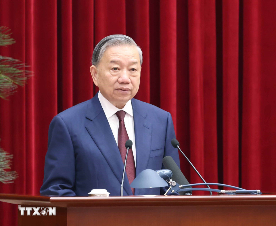 Phát biểu của Tổng Bí thư Tô Lâm tại Bế mạc Hội nghị lần thứ hai Ban Chấp hành Trung ương Đảng khóa XIV