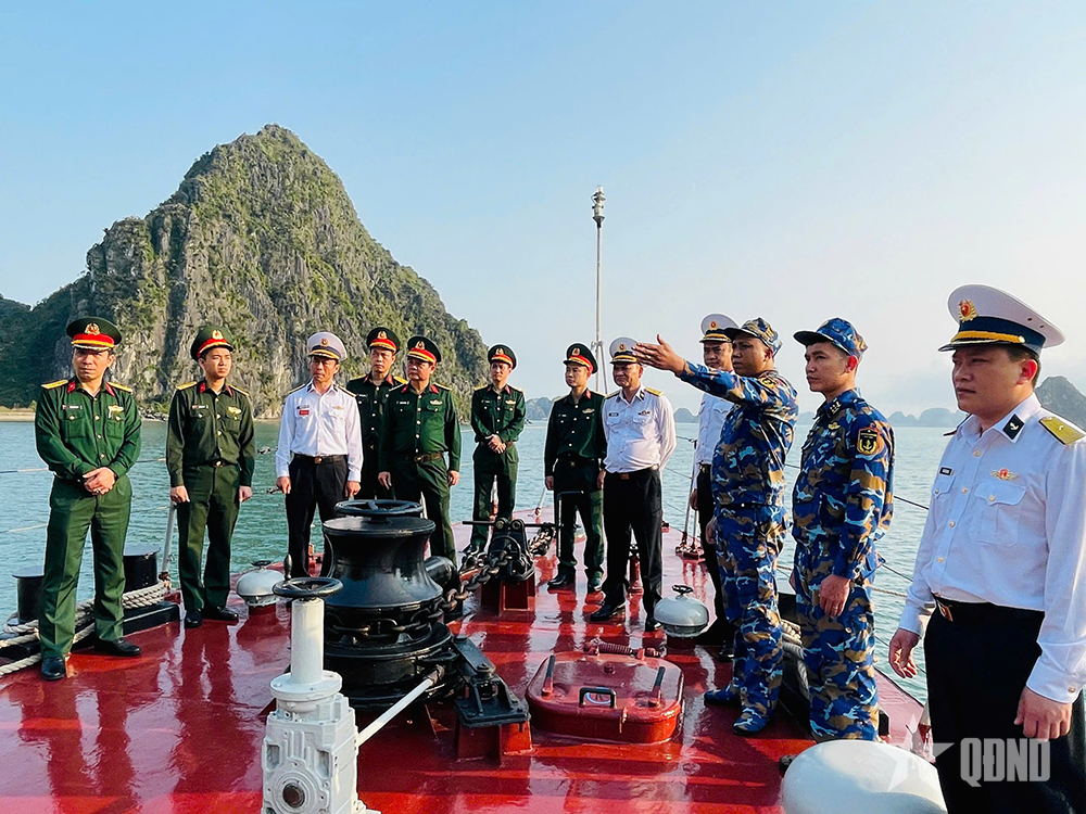 Trường Sĩ quan Chính trị: Nghiên cứu, khảo sát thực tế tại một số đơn vị Hải quân