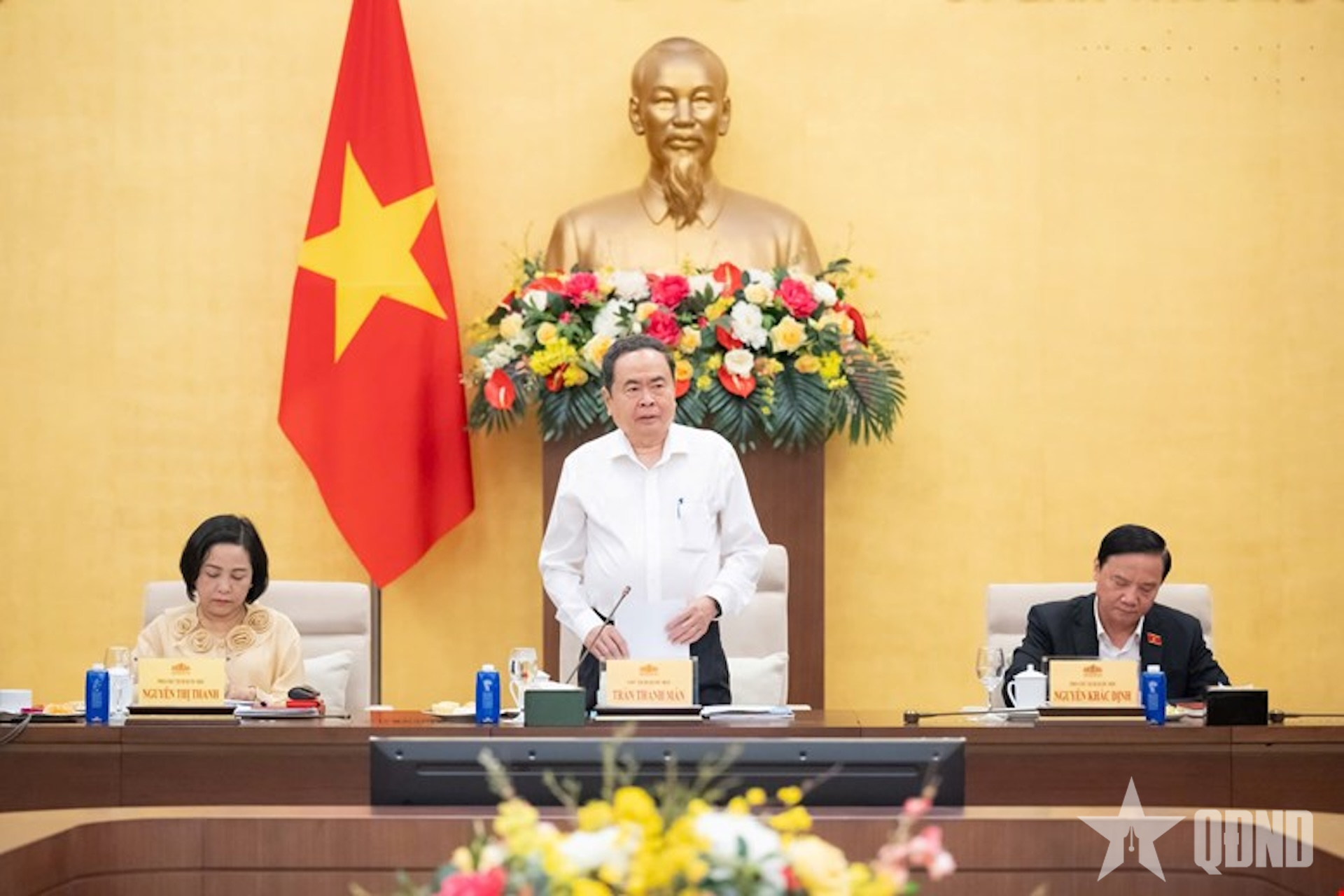 Chủ tịch Quốc hội chủ trì cuộc họp chuẩn bị cho Kỳ họp thứ nhất, Quốc hội khoá XVI
