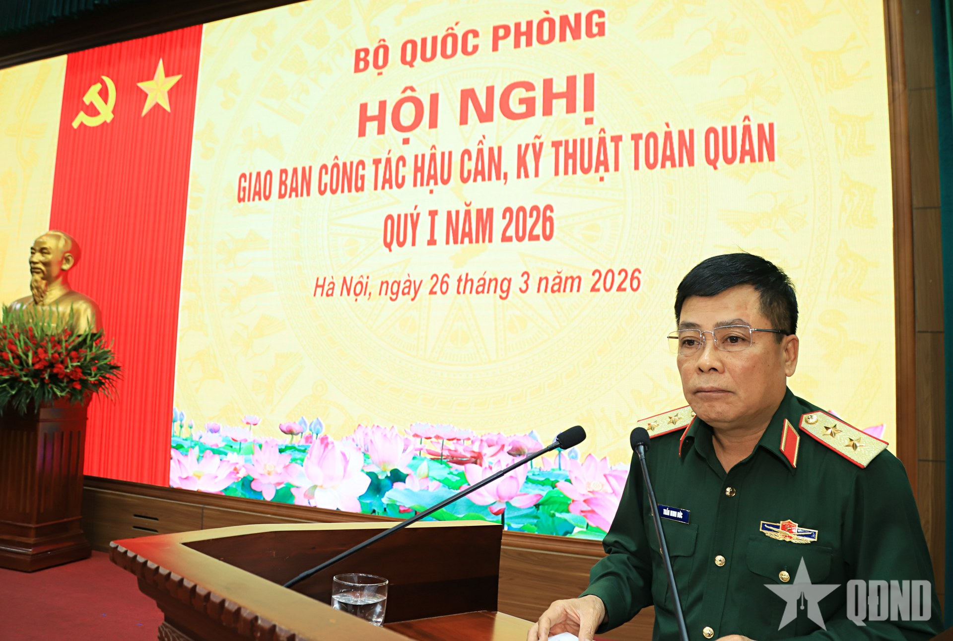 Toàn quân hoàn thành toàn diện công tác hậu cần, kỹ thuật quý I-2026