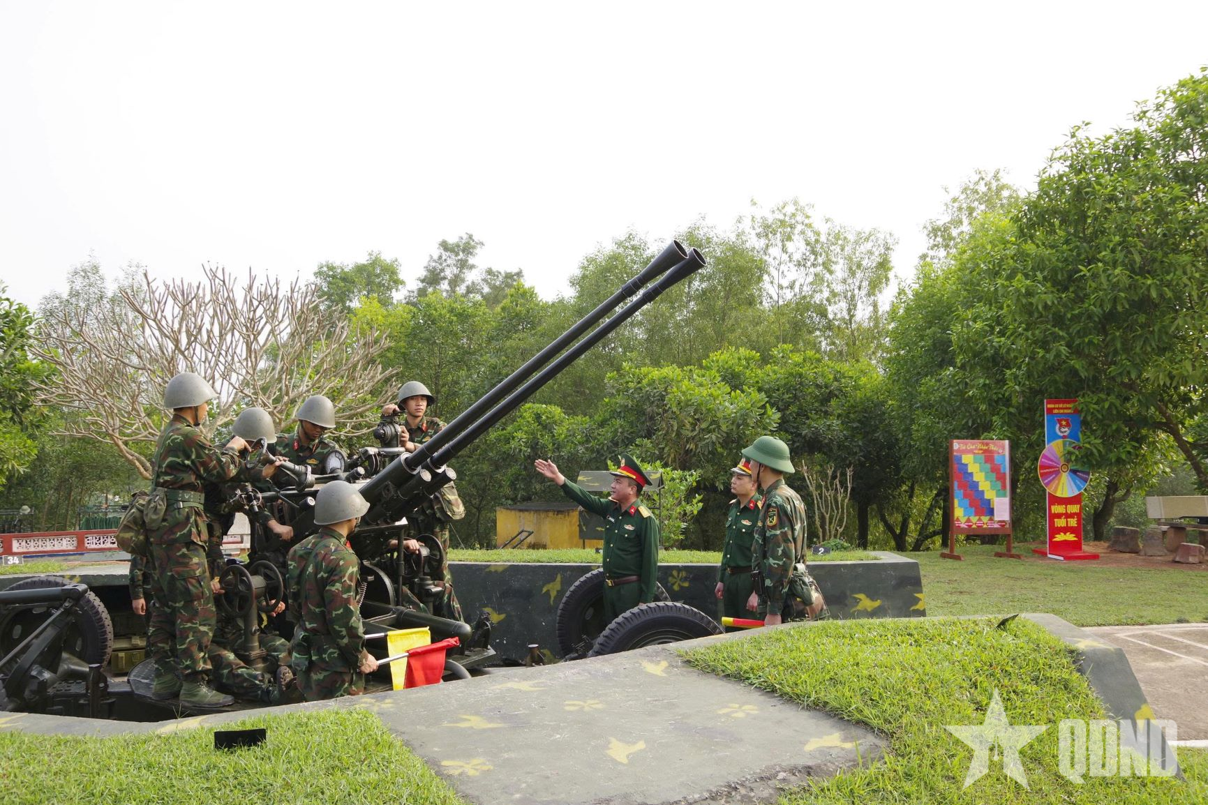 Vững vàng bên mâm pháo, lập nhiều thành tích