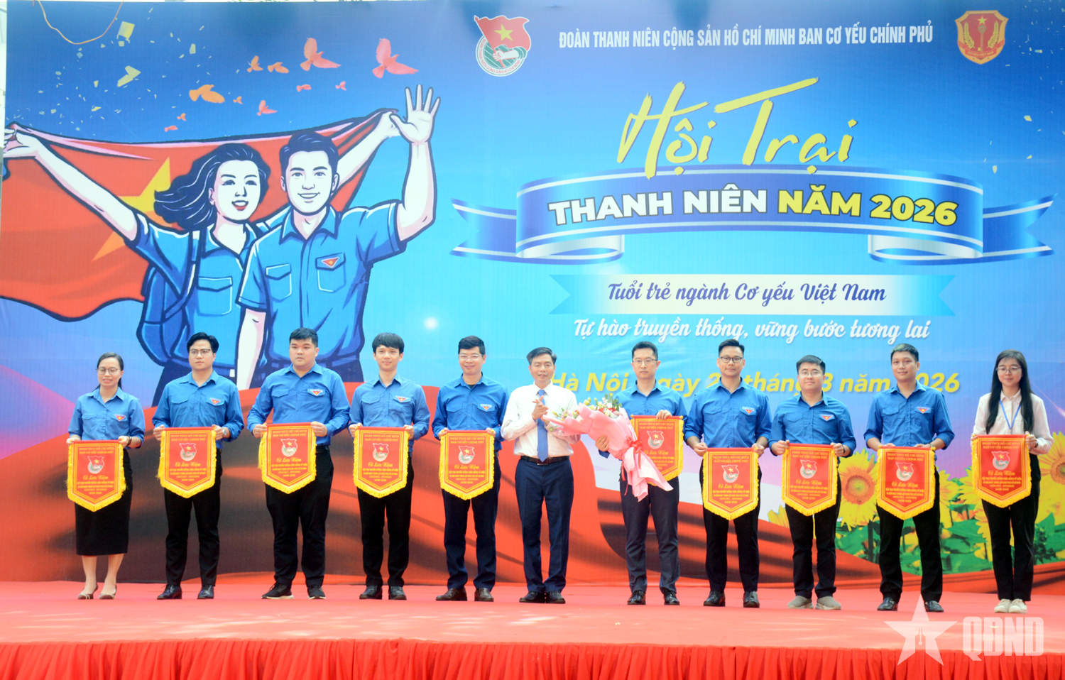Sôi nổi hội trại của tuổi trẻ ngành Cơ yếu Việt Nam