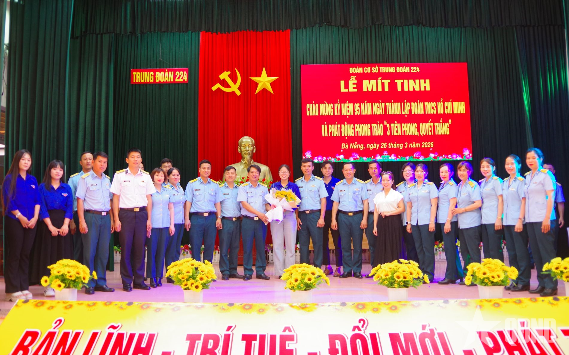 Tuổi trẻ Trung đoàn Pháo phòng không 224 phát động phong trào “3 tiên phong quyết thắng”