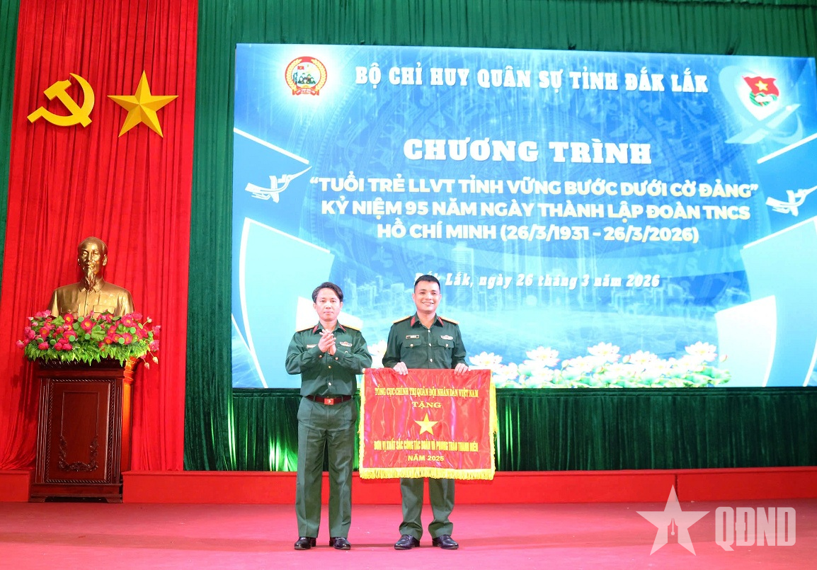 Tuổi trẻ LLVT tỉnh Đắc Lắk vững bước dưới cờ Đảng