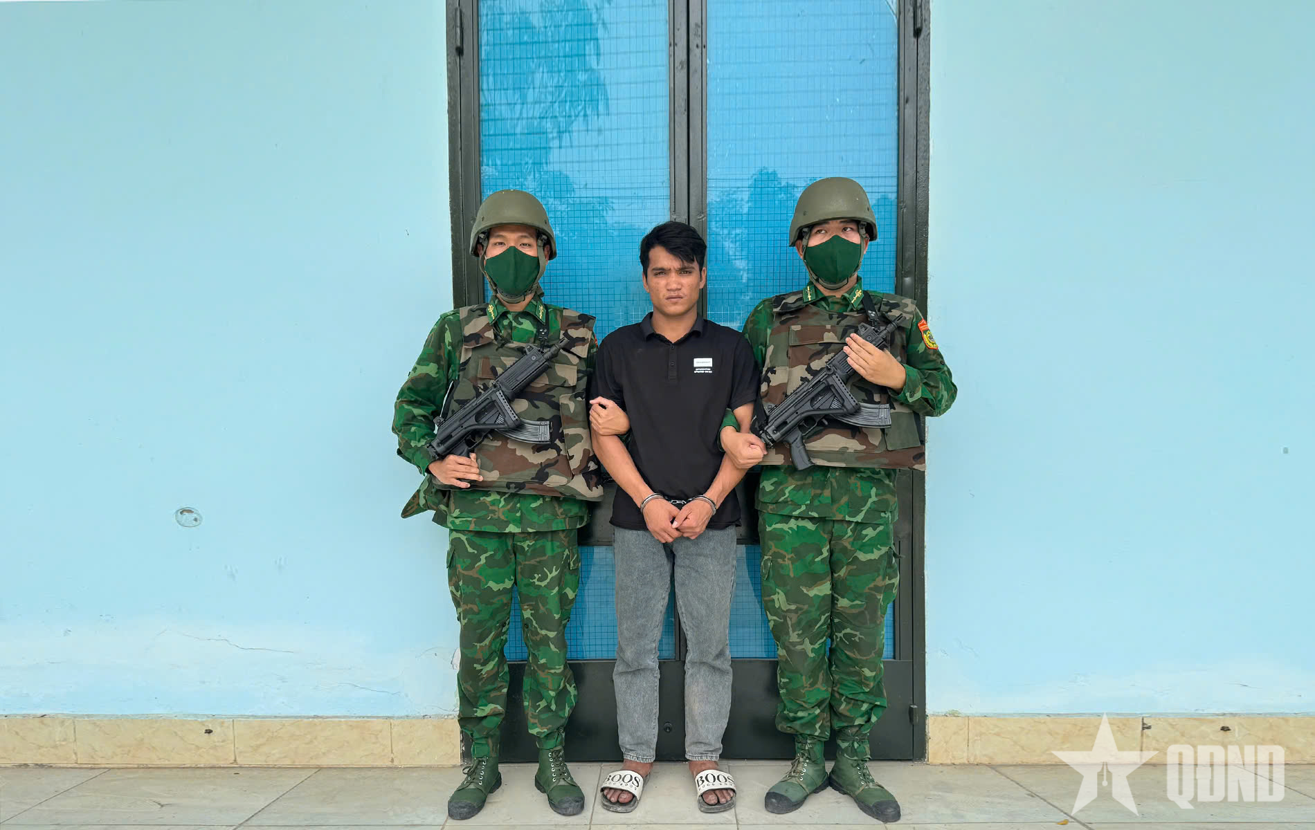 Đồn Biên phòng Cửa khẩu Quốc tế Mộc Bài bắt đối tượng bị truy nã

