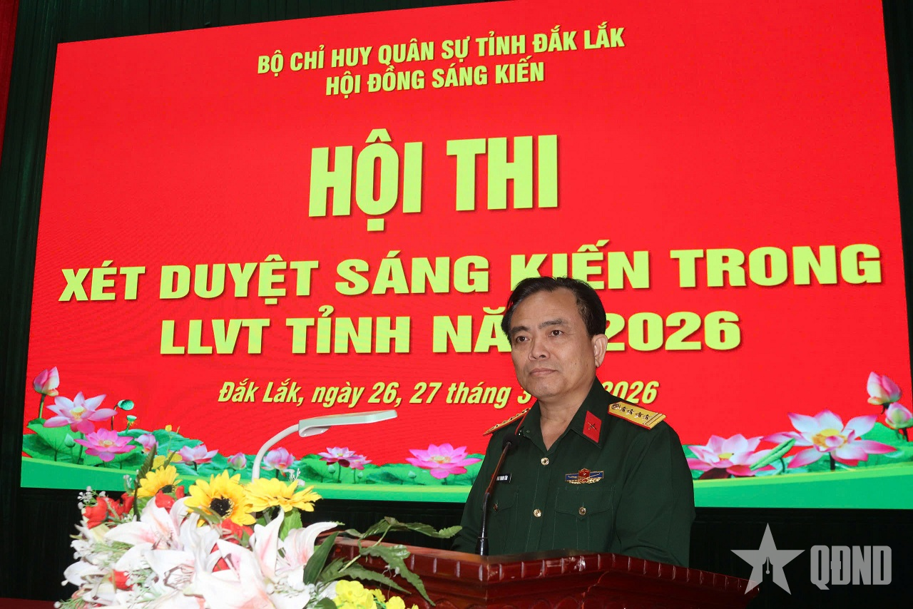 Thúc đẩy ứng dụng khoa học công nghệ vào nhiệm vụ quân sự, quốc phòng