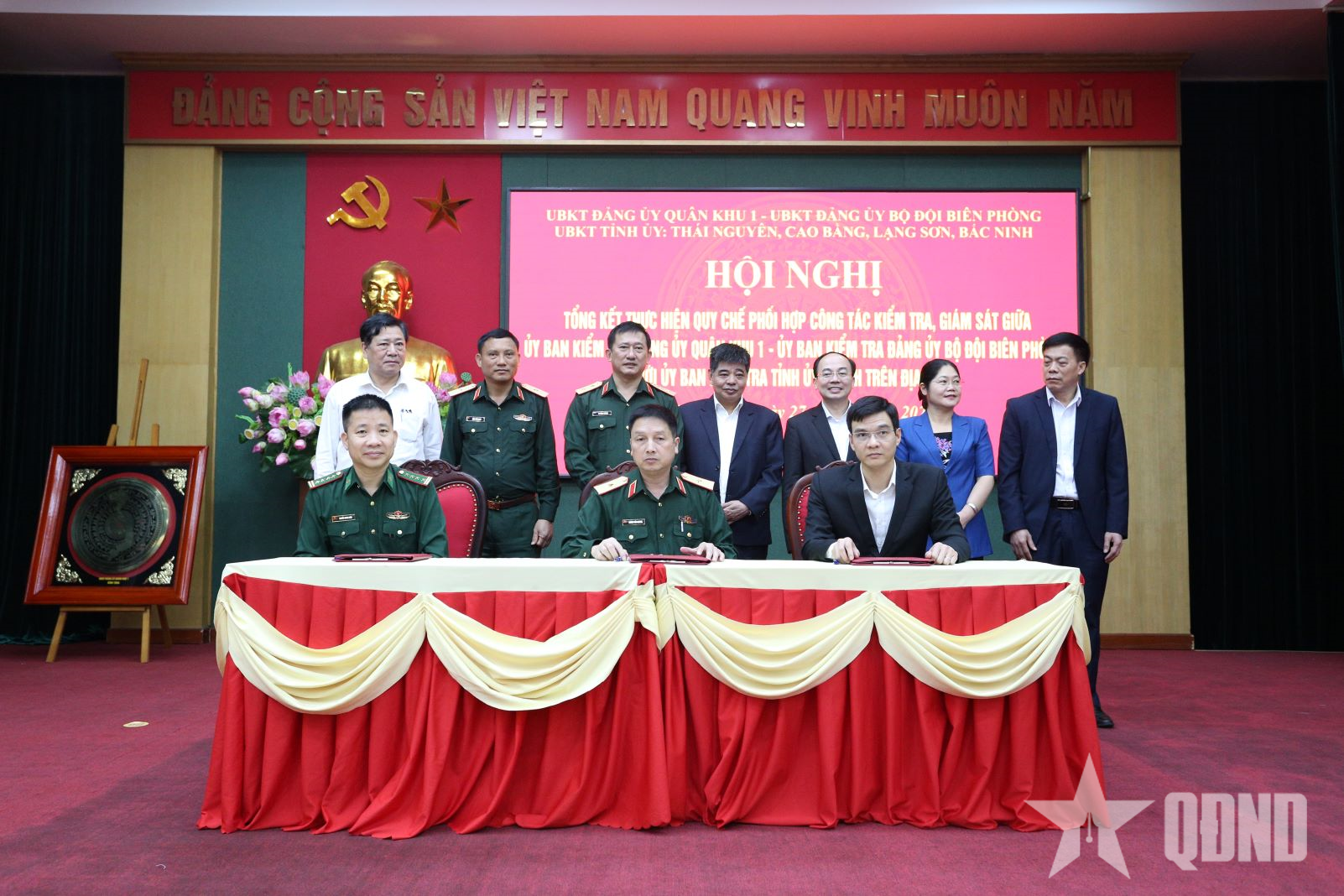 Quân khu 1 tổng kết thực hiện quy chế phối hợp công tác kiểm tra, giám sát

