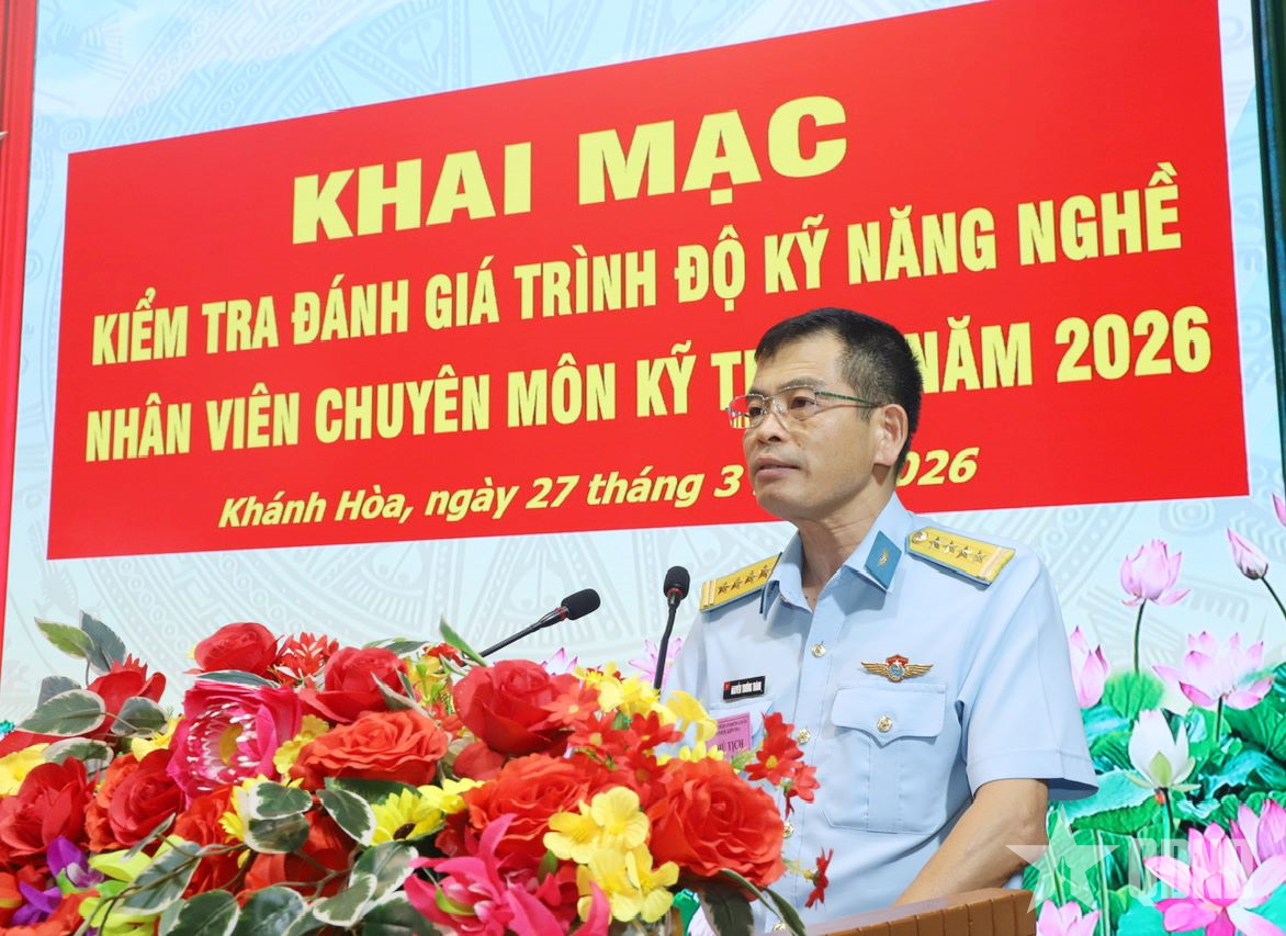 Trường Sĩ quan Không quân: Đẩy mạnh chuyển đổi số trong kiểm tra trình độ kỹ năng nghề năm 2026