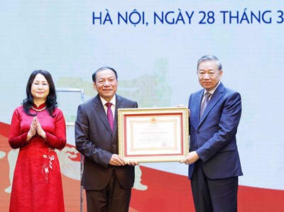 Gallery - Tổng Bí thư Tô Lâm dự Lễ kỷ niệm 80 năm ngành Thể dục thể thao