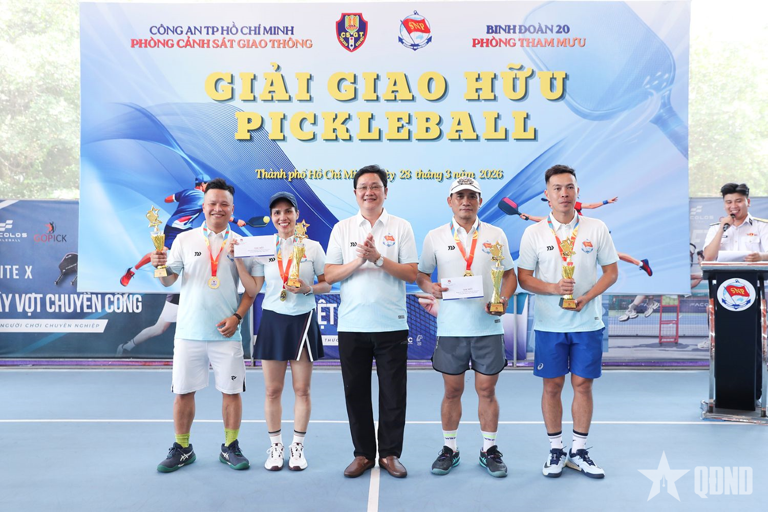 Binh đoàn 20 giao lưu thể thao với Phòng Cảnh sát giao thông, Công an TP Hồ Chí Minh