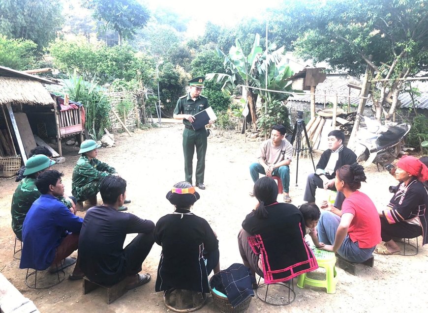 Phát huy vai trò nòng cốt của Bộ đội Biên phòng trên tuyến biên giới Lai Châu