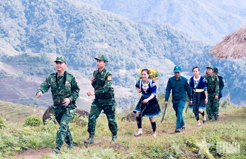 Phát huy vai trò nòng cốt của Bộ đội Biên phòng trên tuyến biên giới Lai Châu