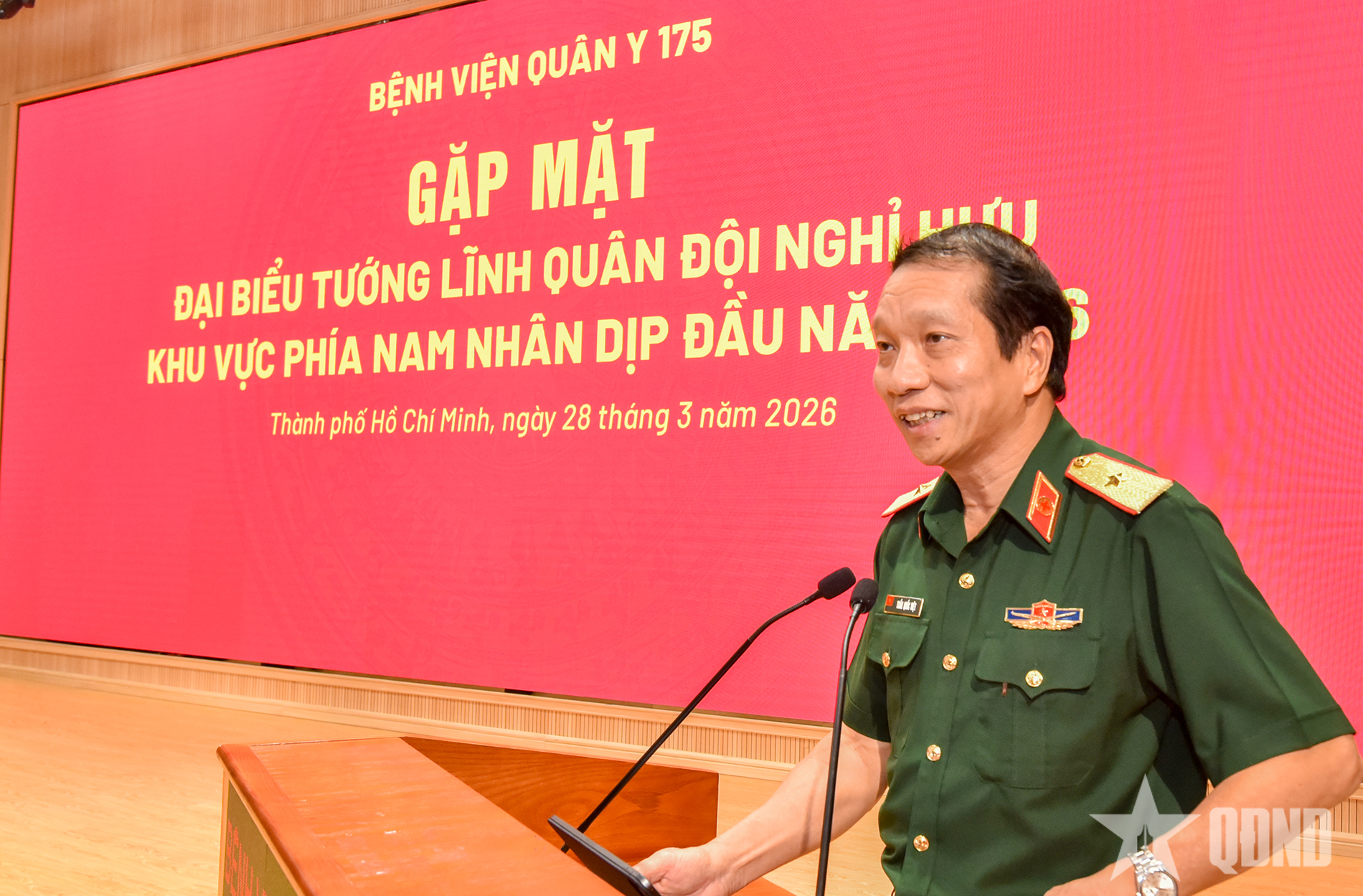 Bệnh viện Quân y 175 gặp mặt cán bộ Quân đội cấp tướng nghỉ hưu khu vực phía Nam