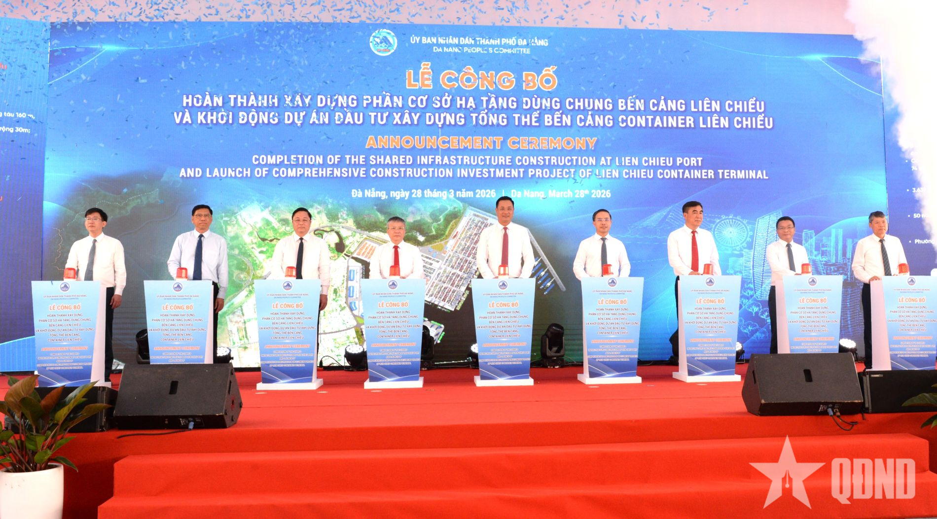 Đà Nẵng khởi động dự án đầu tư xây dựng tổng thể bến cảng container Liên Chiểu