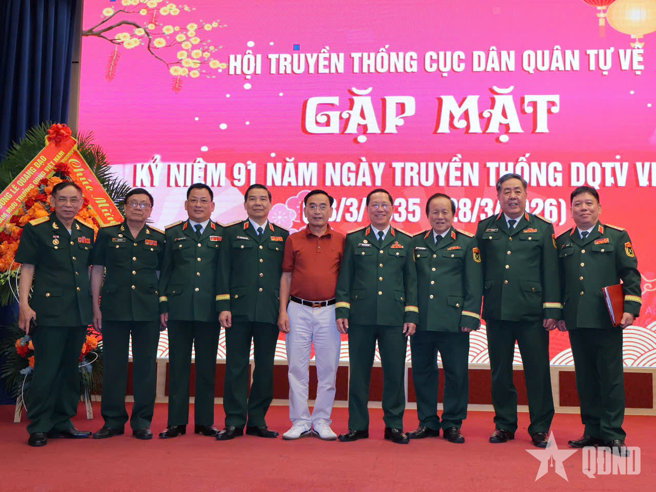 Gặp mặt Hội truyền thống Cục Dân quân tự vệ