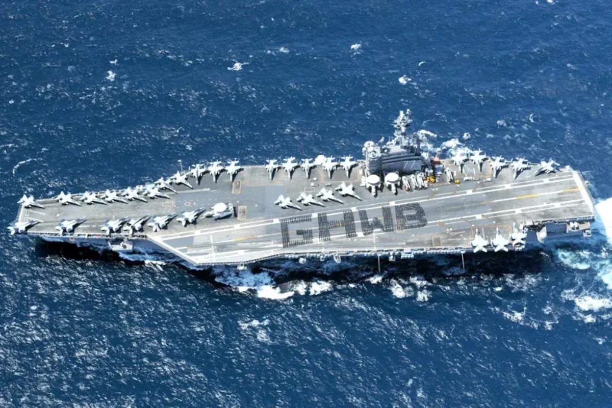 Quân sự thế giới hôm nay (29-3): Mỹ đưa tàu sân bay khác đến gần Iran thay tàu USS Gerald R. Ford

