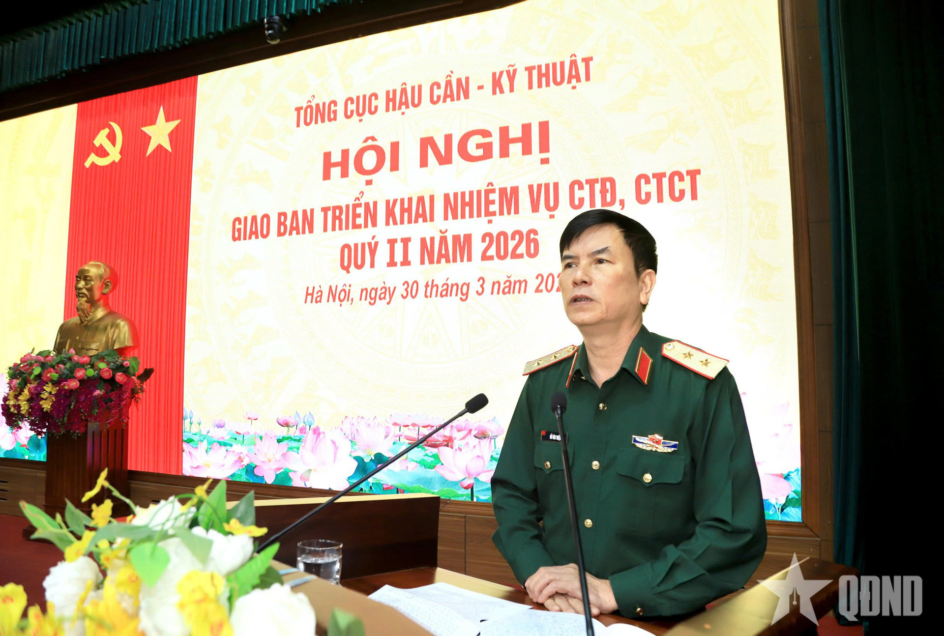 Tổng cục Hậu cần - Kỹ thuật: Hoạt động CTĐ, CTCT được triển khai toàn diện, có trọng tâm, trọng điểm