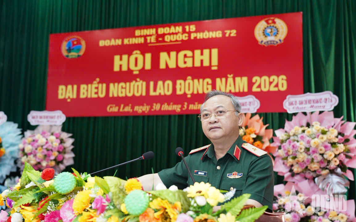 Đoàn Kinh tế - Quốc phòng 72 (Binh đoàn 15): Phấn đấu doanh thu năm 2026 đạt hơn 400 tỷ đồng