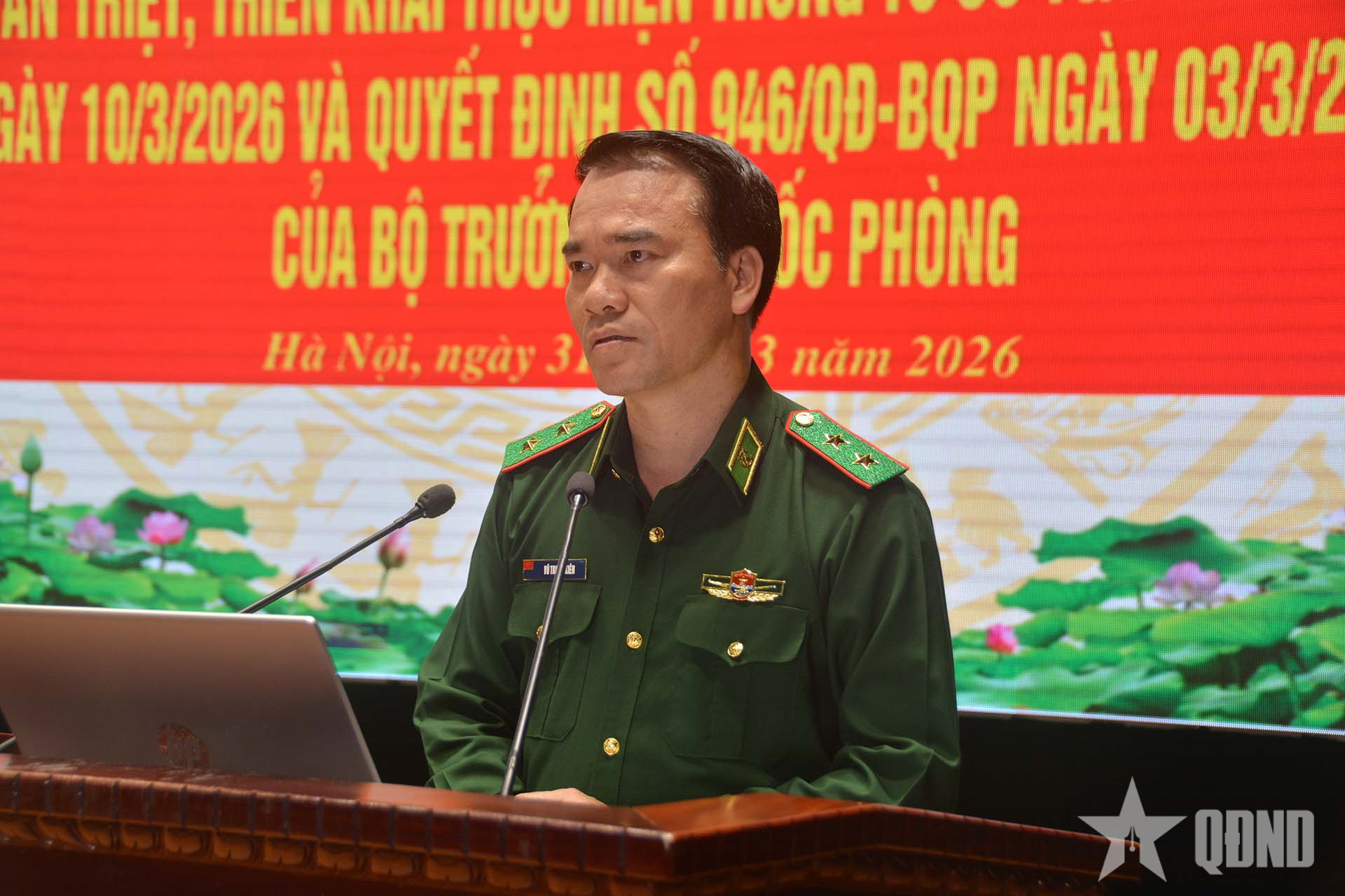 Quán triệt, triển khai các văn bản quy định về lực lượng Bộ đội Biên phòng trong giai đoạn mới