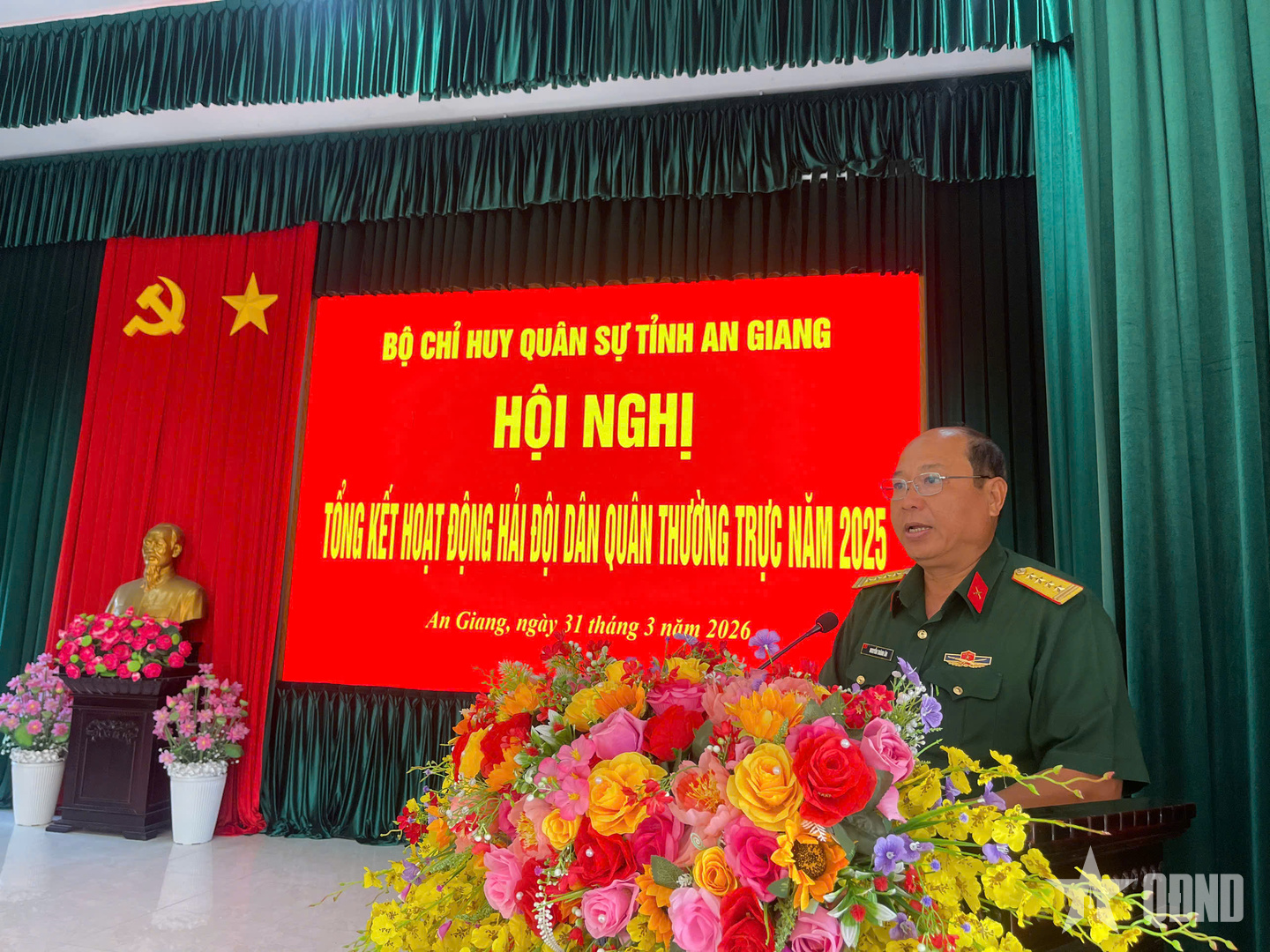 Bộ CHQS tỉnh An Giang tổng kết hoạt động Hải đội dân quân thường trực