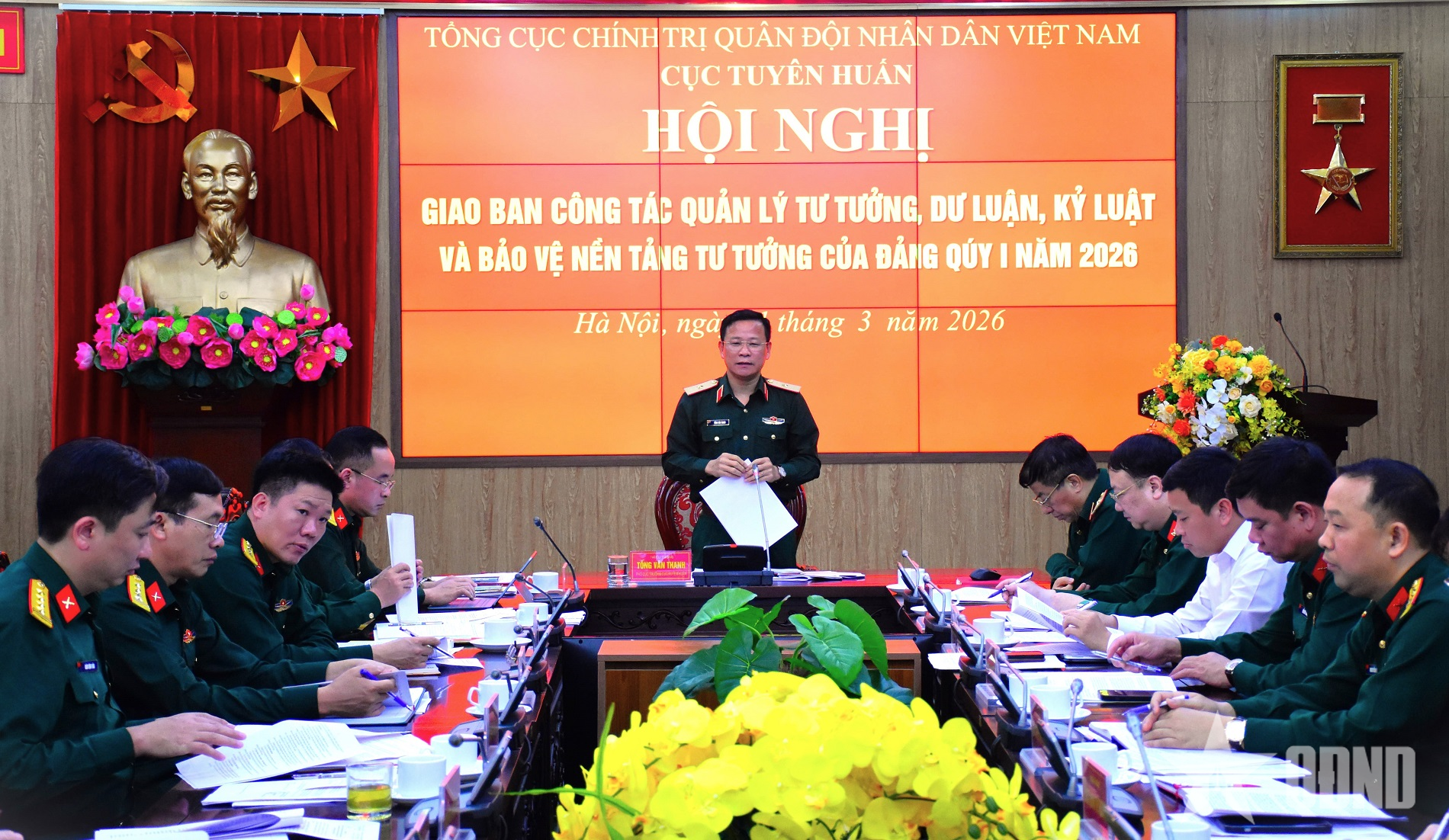 Làm tốt công tác quản lý tư tưởng, dư luận, kỷ luật và bảo vệ nền tảng tư tưởng của Đảng