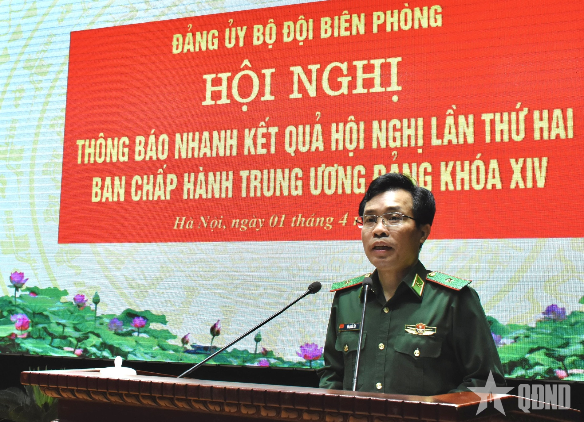 Đảng ủy Bộ đội Biên phòng thông báo nhanh kết quả Hội nghị lần thứ hai Ban Chấp hành Trung ương Đảng khóa XIV