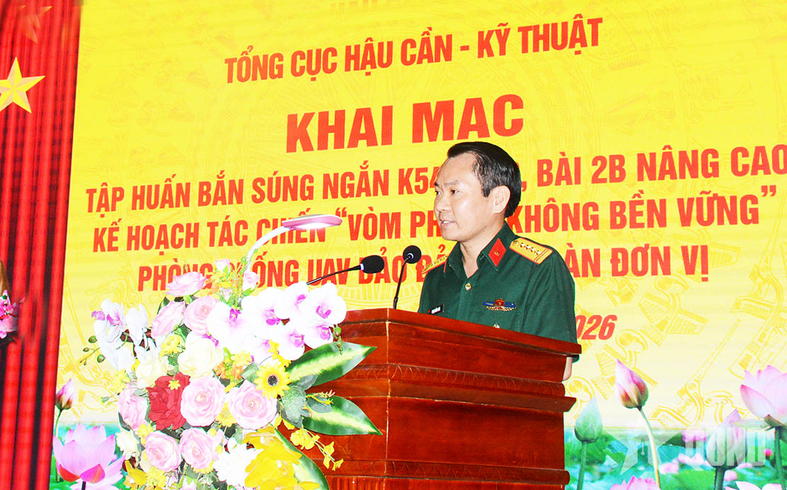 Tổng cục Hậu cần - Kỹ thuật tập huấn cán bộ các đơn vị phía Nam