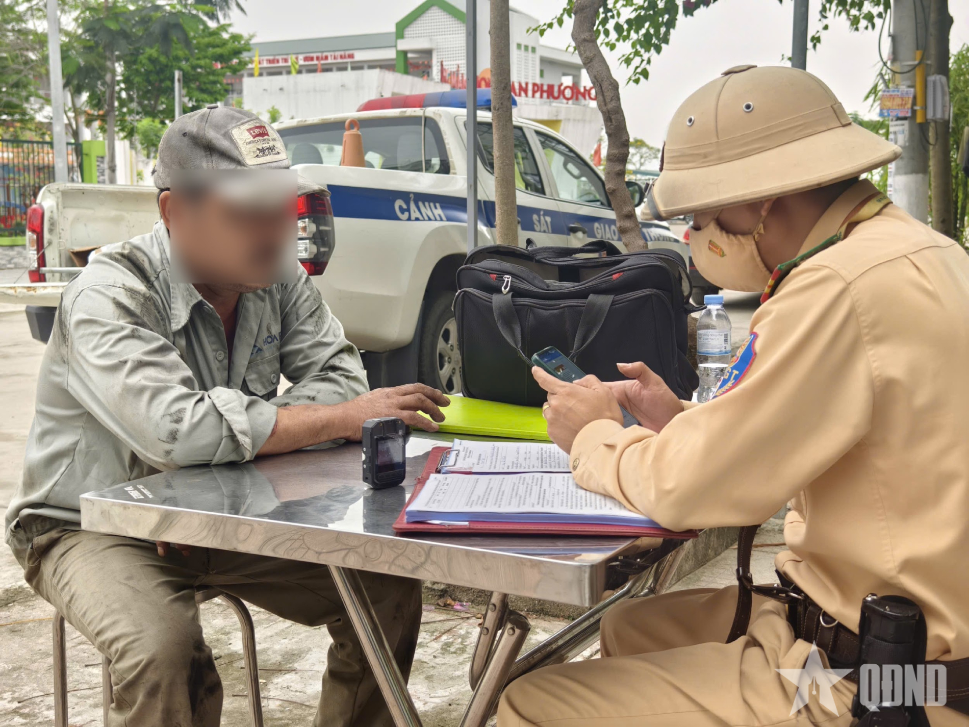 Hà Nội: Tăng cường xử lý phương tiện tự chế tại xã Ô Diên, Đan Phượng