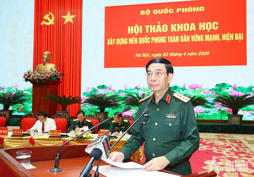 Bộ Quốc phòng tổ chức Hội thảo khoa học “Xây dựng nền quốc phòng toàn dân vững mạnh, hiện đại”