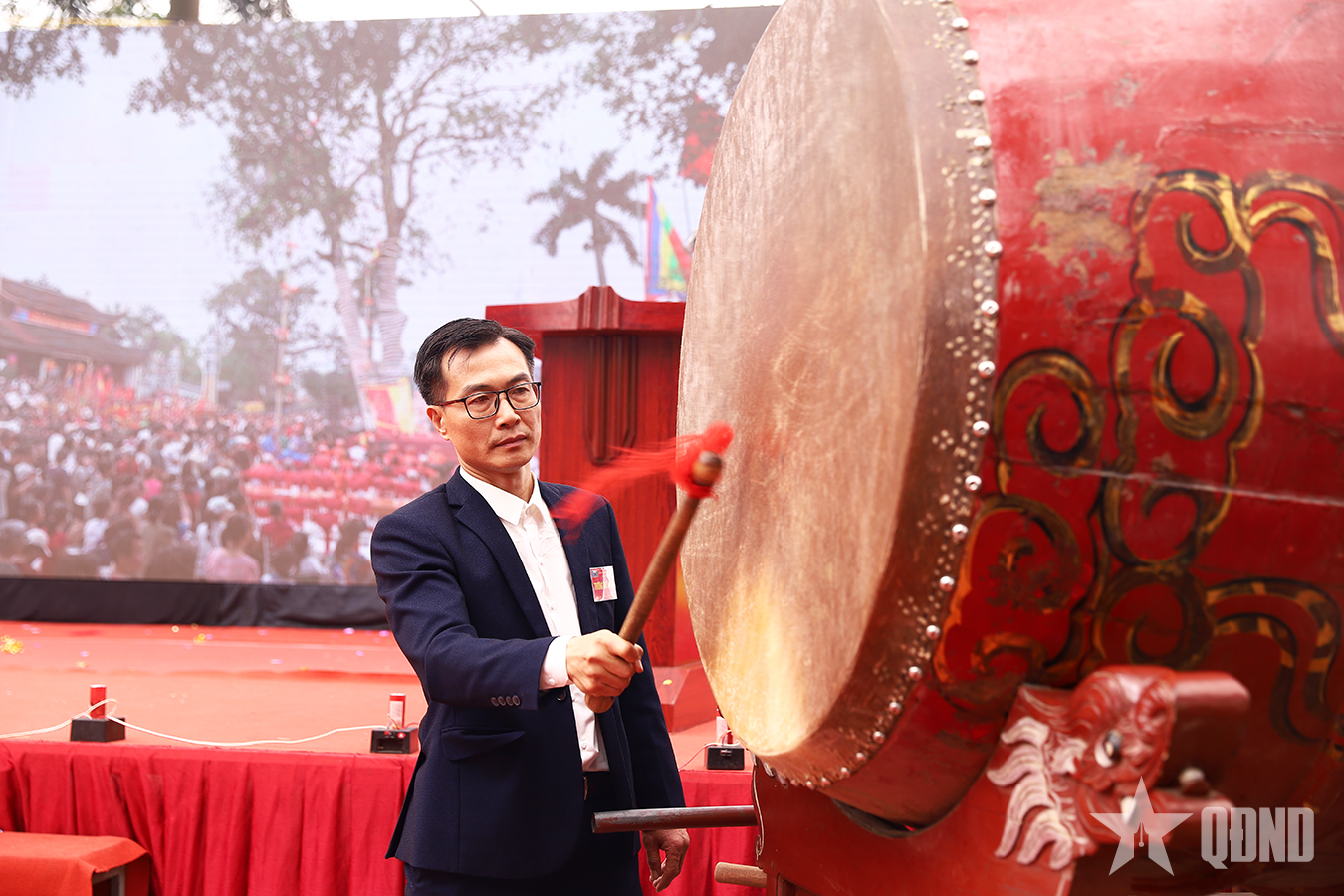 Làng cổ Yên Trường (xã Phú Nghĩa, TP Hà Nội) rộn ràng khai hội truyền thống