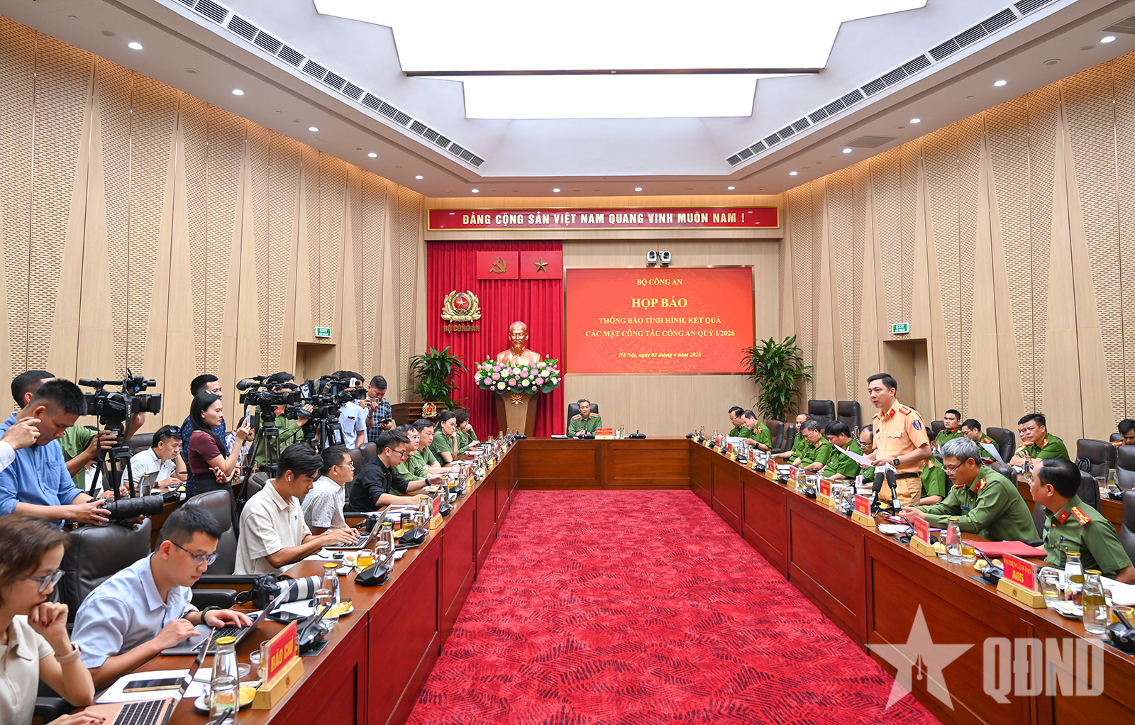 Bộ Công an họp báo thông tin về vụ án nhiều trạm quan trắc bị chỉnh sửa số liệu