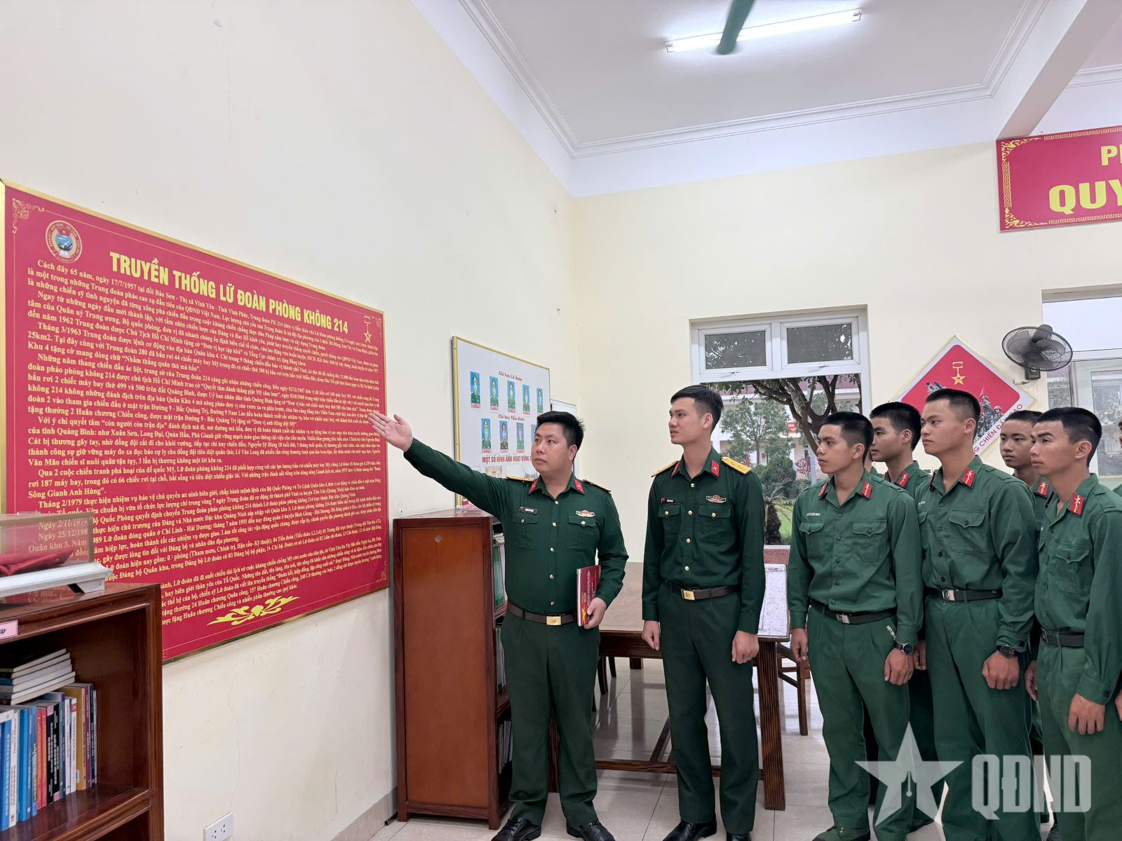 Chính trị viên sâu sát, tận tâm với công việc