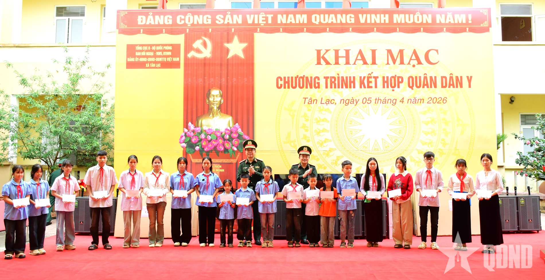 Tổng cục II tổ chức chương trình kết hợp quân dân y tại tỉnh Phú Thọ