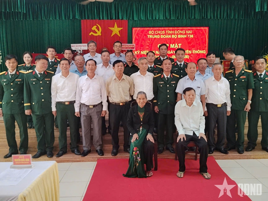 Đồng Nai: Trung đoàn Bộ binh 736 gặp mặt kỷ niệm 45 năm Ngày truyền thống