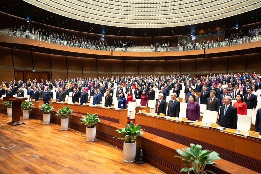 Khai mạc trọng thể Kỳ họp thứ nhất, Quốc hội khóa XVI