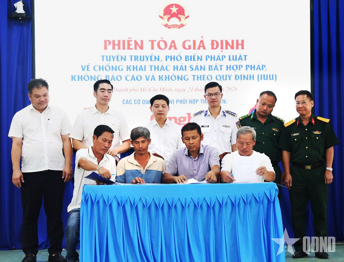 Bình yên biển, đảo quê hương: Sức lan tỏa của “Phiên tòa giả định”