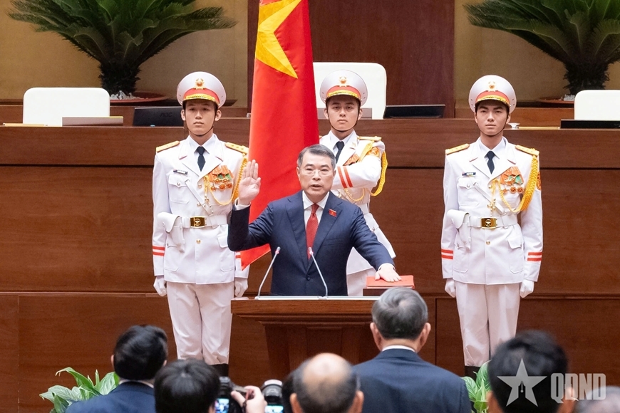 Đồng chí Lê Minh Hưng được Quốc hội tín nhiệm bầu làm Thủ tướng Chính phủ