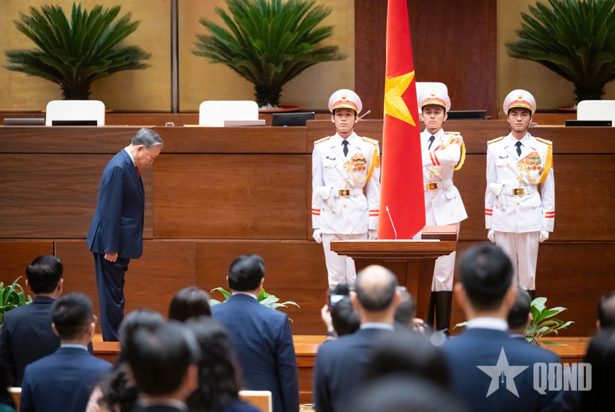 T%u1ED5ng Bí th%u01B0 Tô Lâm %u0111%u01B0%u1EE3c Qu%u1ED1c h%u1ED9i tín nhi%u1EC7m b%u1EA7u gi%u1EEF ch%u1EE9c Ch%u1EE7 t%u1ECBch n%u01B0%u1EDBc nhi%u1EC7m k%u1EF3 2026-2031