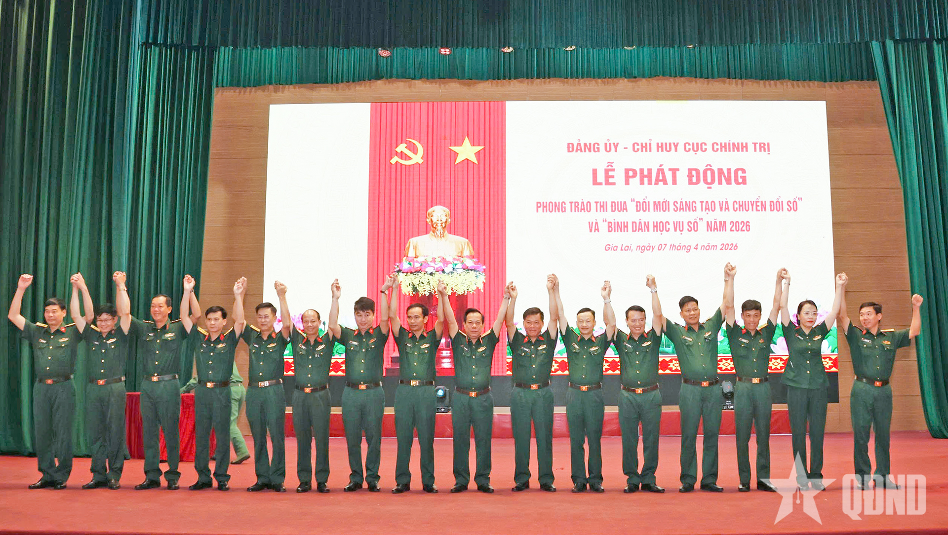 Cục Chính trị (Quân đoàn 34): Nâng cao kiến thức, kỹ năng số cho cán bộ, nhân viên