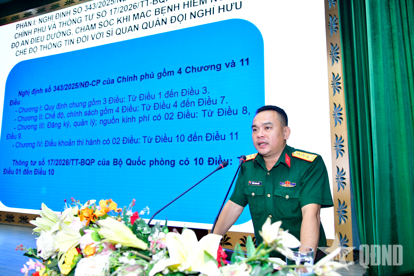 Bộ tư lệnh TP Hồ Chí Minh tập huấn công tác chính sách